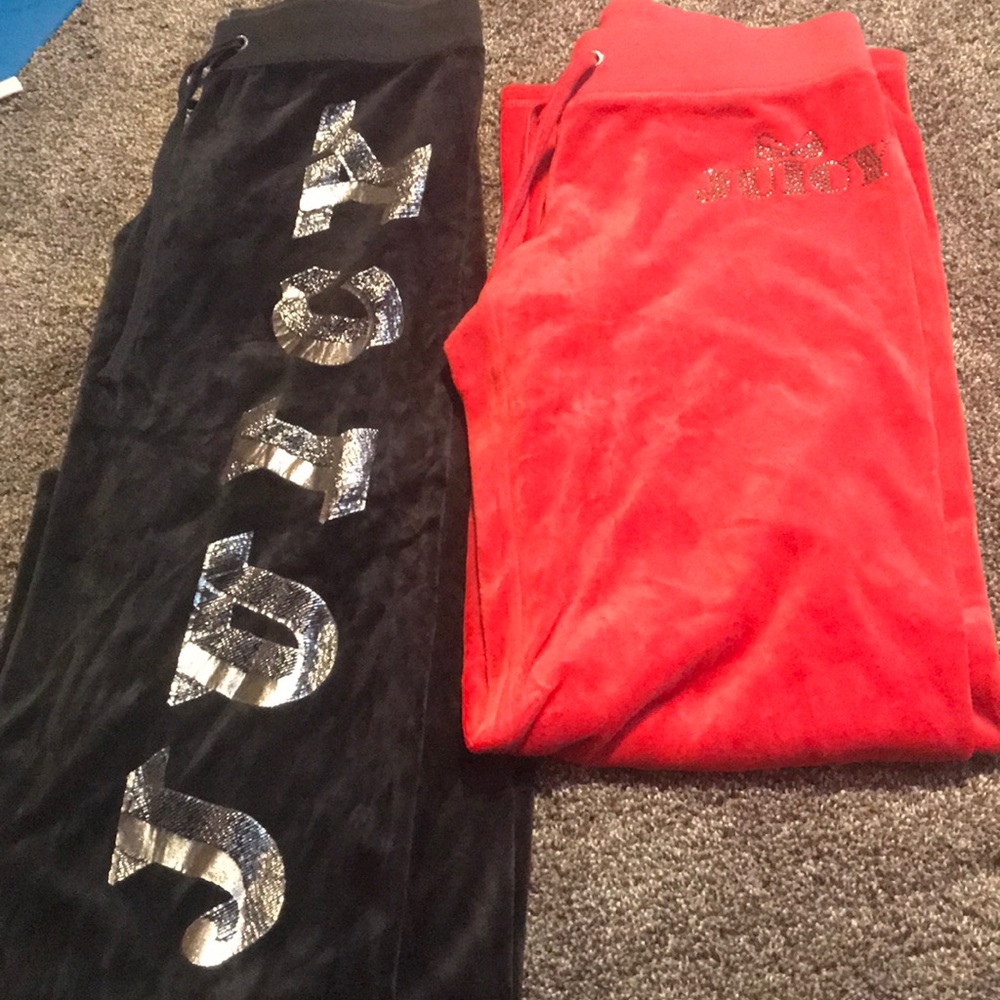 Lot of 2 Juicy Couture track pants size S